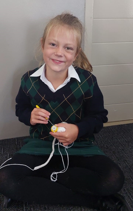 Longacres Private School Langebaan foundation phase french knitting